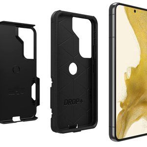OTTERBOX Antimicrobial COMMUTER SERIES Case 4 Samsung Galaxy S22 Black BRAND NEW